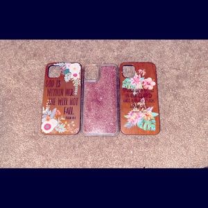 iPhone 11 Pro-max phone cases bundle